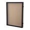 Flash Furniture Peyton 18x24 Shadow Box Display Case with Linen Liner, 8 Push Pins and Solid Pine Wood Frame in Black HMHD-23M012YBN-BLK-1824-GG - alternate 1